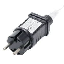 Niskonapięciowe lampki choinkowe 50led w kształcie kropli deszczu Multikolor 5m+3